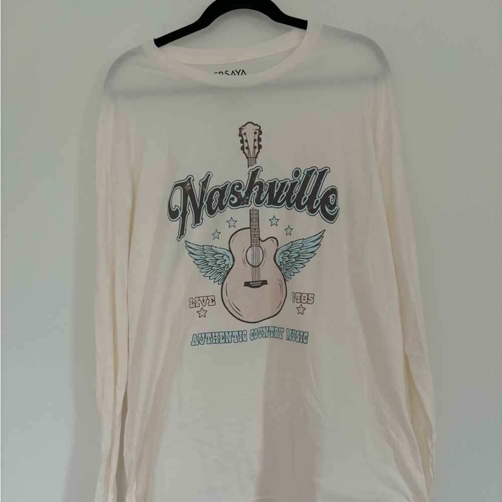 Nashville long‎ sleeve tee